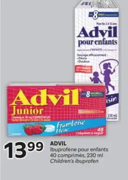 Brunet ADVIL Ibuprofène pour enfants offer