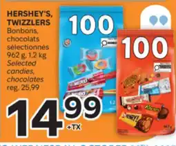 Brunet HERSHEY'S, TWIZZLERS Bonbons, chocolats sélectionnés offer