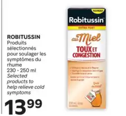 Brunet ROBITUSSIN Produits sélectionnés pour soulager les symptômes du rhume offer