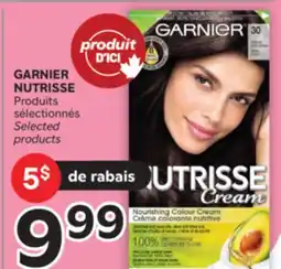 Brunet GARNIER NUTRISSE Produits sélectionnés offer