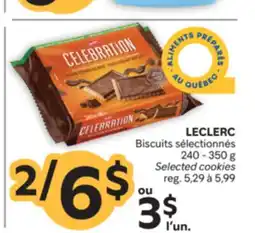 Brunet LECLERC Biscuits sélectionnés offer