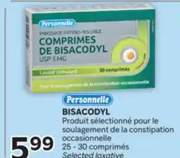Brunet PERSONNELLE BISACODYL Produit sélectionné pour le soulagement de la constipation occasionnelle offer