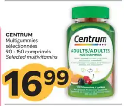 Brunet CENTRUM Multigummies sélectionnées offer