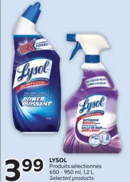 Brunet LYSOL Produits sélectionnés offer