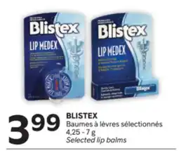 Brunet BLISTEX Baumes à lèvres sélectionnés offer
