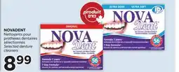 Brunet NOVADENT Nettoyants pour prothèses dentaires sélectionnés offer