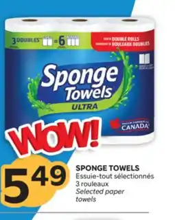 Brunet SPONGE TOWELS Essuie-tout sélectionnés offer