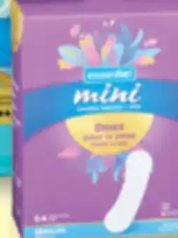 Familiprix ESSENTIEL, Selected liners or pads offer