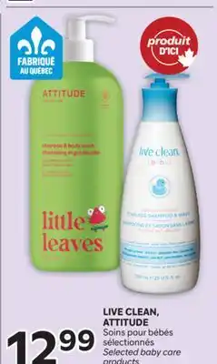 Brunet LIVE CLEAN, ATTITUDE Soins pour bébés sélectionnés offer