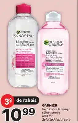 Brunet GARNIER Soins pour le visage sélectionnés offer
