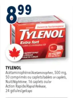Familiprix TYLENOL, Acetaminophen, 500 mg, tablets offer