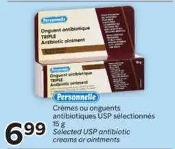 Brunet PERSONNELLE Crèmes ou onguents antibiotiques USP sélectionnés offer