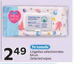 Brunet PERSONNELLE Lingettes sélectionnées offer
