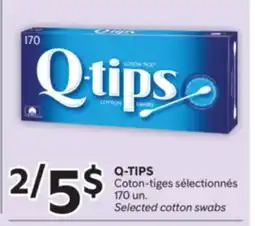 Brunet Q-TIPS Coton-tiges sélectionnés offer