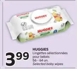 Brunet HUGGIES Lingettes sélectionnées pour bébés offer