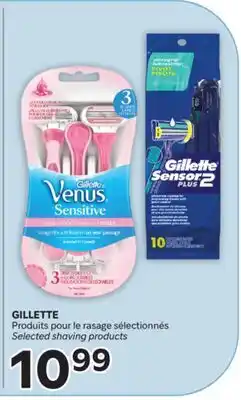 Brunet GILLETTE Produits pour le rasage sélectionnés offer
