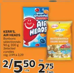 Brunet KERR'S, AIR HEADS Bonbons sélectionnés offer