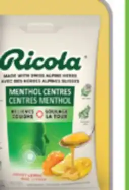 Familiprix RICOLA, Lozenges, 34 ou 45, 34 or 45 units offer