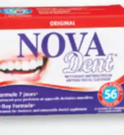 Familiprix NOVADENT, Selected products offer