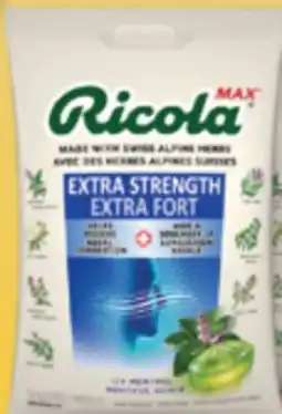 Familiprix RICOLA, Lozenges, 34 or 45 units offer