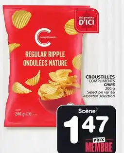 Marches Tradition COMPLIMENTS CHIPS offer