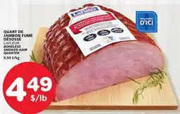 Marches Tradition LAFLEUR BONELESS SMOKED HAM QUARTER offer