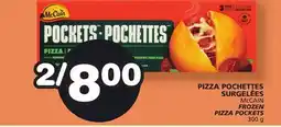 Marches Tradition McCAIN FROZEN PIZZA POCKETS offer