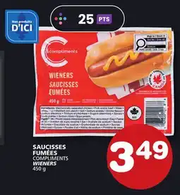 Marches Tradition COMPLIMENTS WIENERS offer