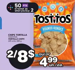 Marches Tradition TOSTITOS TORTILLA CHIPS offer
