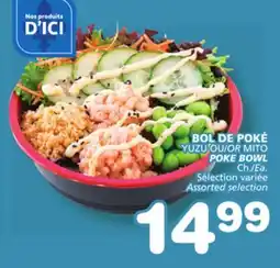 Marches Tradition YUZU OR MITO POKE BOWL offer
