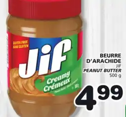 Marches Tradition JIF PEANUT BUTTER offer