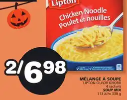 Marches Tradition LIPTON OR KNORR SOUP MIX offer