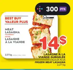 Marches Tradition VALEUR PLUS FROZEN MEAT LASAGNA offer