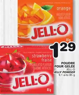 Marches Tradition JELL-O JELLY POWDER offer