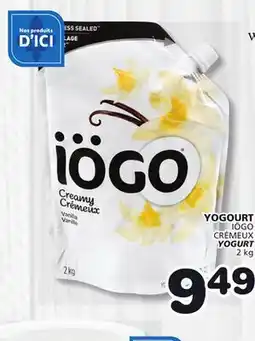 Marches Tradition IÖGO CRÉMEUX YOGURT offer