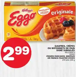 Marches Tradition KELLOGG'S EGGO FROZEN PANCAKES, WAFFLES OR FRENCH TOASTER STICKS offer