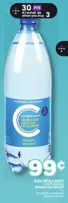 Marches Tradition COMPLIMENTS SPARKLING WATER offer
