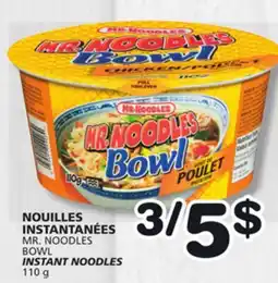 Marches Tradition MR. NOODLES BOWL INSTANT NOODLES offer