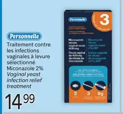 Brunet PERSONNELLE Traitement contre les infections vaginales à levure sélectionné offer