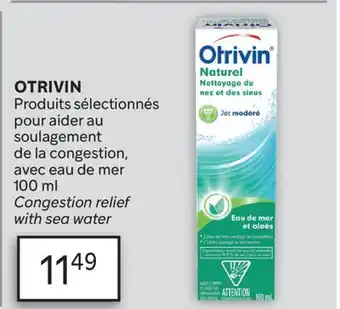 Brunet OTRIVIN Produits sélectionnés offer