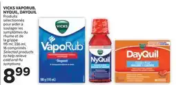 Brunet VICKS VAPORUB, NYQUIL, DAYQUIL offer