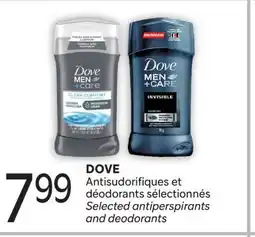 Brunet DOVE Antisudorifiques et déodorants sélectionnés offer