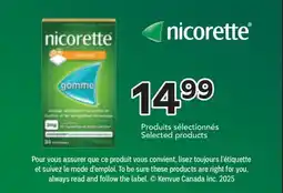 Brunet Nicorette Produits sélectionnés offer
