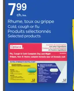 Proxim OPTION+ Cold, cough or flu offer