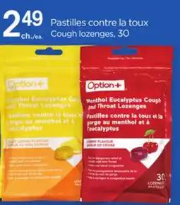 Proxim OPTION+ Cough lozenges offer