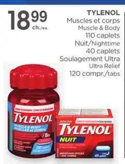 Proxim TYLENOL Muscle & Body offer