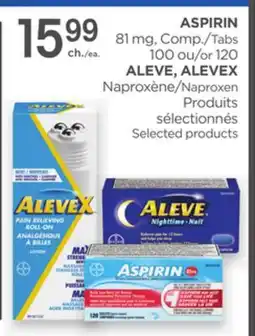 Proxim ASPIRIN, ALEVE, ALEVEX Naproxen offer