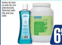Jean Coutu PERSONNELLE Selected bath oils and sea salts offer