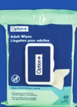 Proxim OPTION+ Adults wipes offer