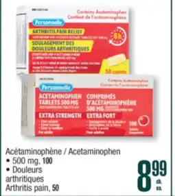 Jean Coutu PERSONNELLE Acetaminophen offer